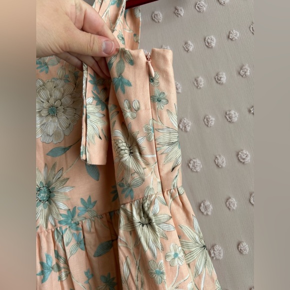 NWT Anthropologie Gal Meets Glam Makenna Floral Maxi Dress Sz 10 - Picture 7 of 10